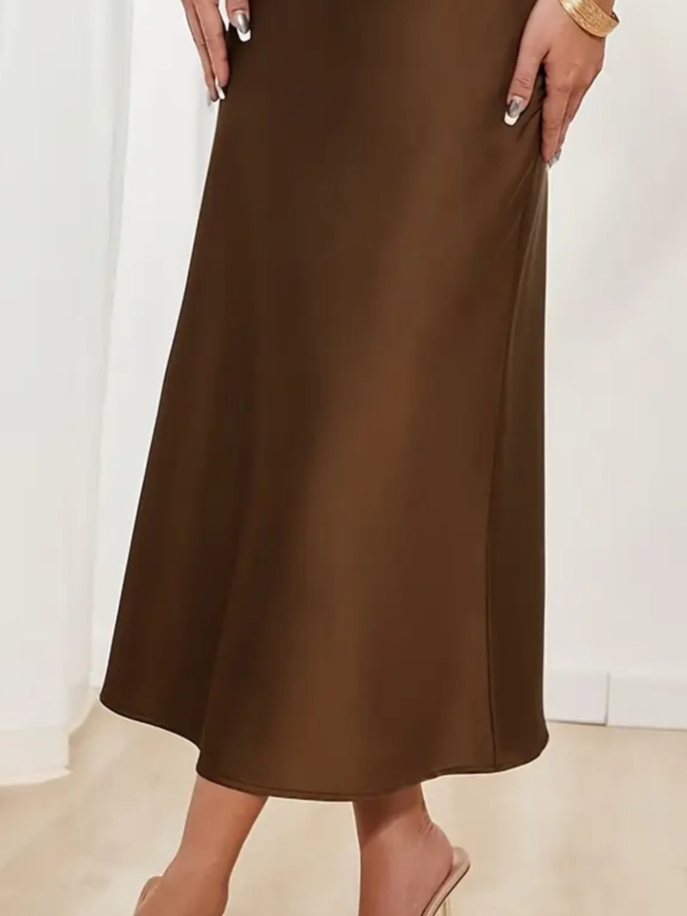 Silky skirt